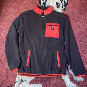 Men’s vans fleece 1/4 zip size large